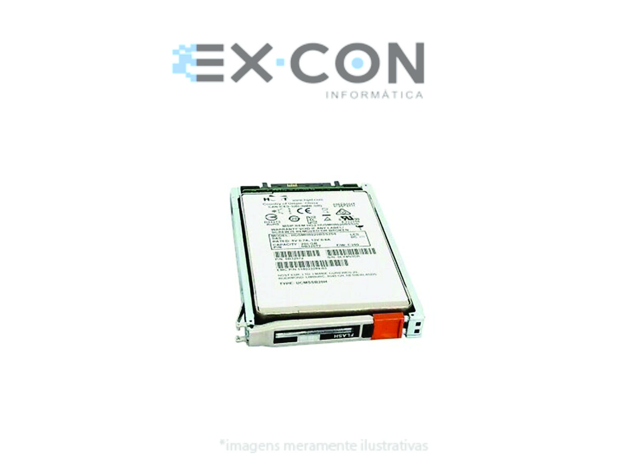 005053708 EMC UNIDADE DE ESTADO SÓLIDO 15.36TB 2.5 POLEGADAS