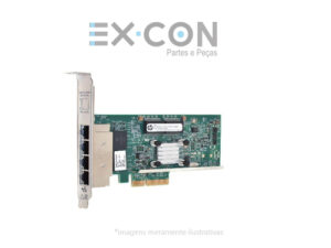 647594-B21 HPE PLACA DE REDE QUAD PORT 331T GIGABIT 8GBPS FULL DUPLEX 4 PORTAS RJ-45 10/100/1000BASE-T