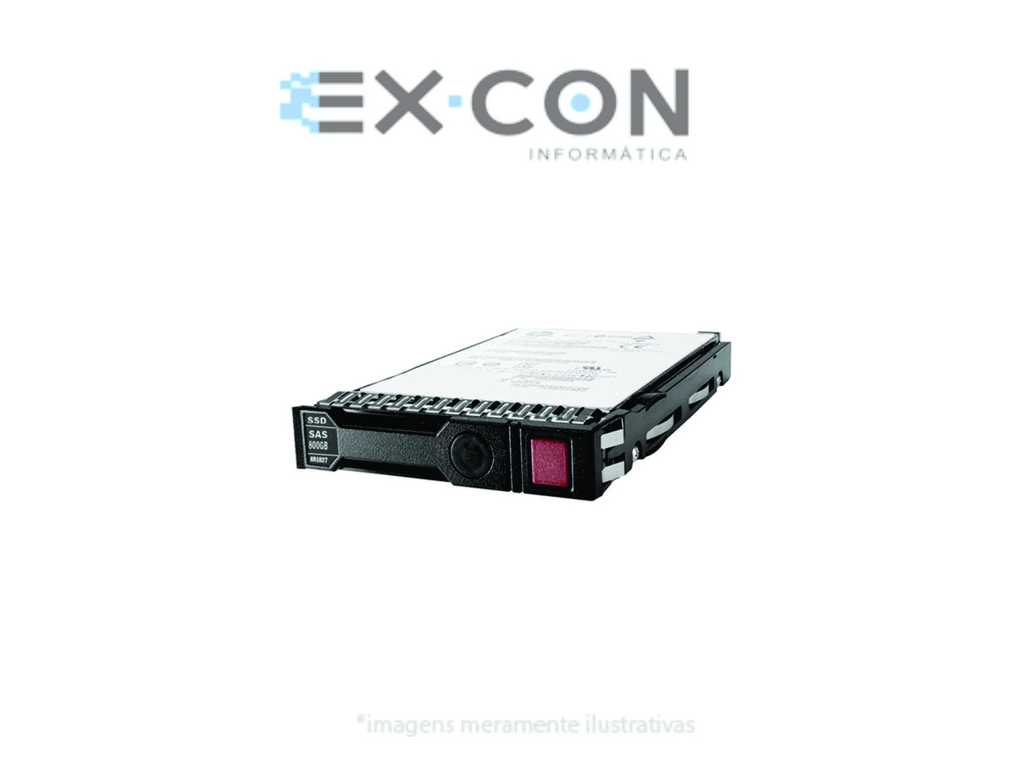 690829-B21 SSD HP G8 G9 800 GB 2,5 SAS 6G