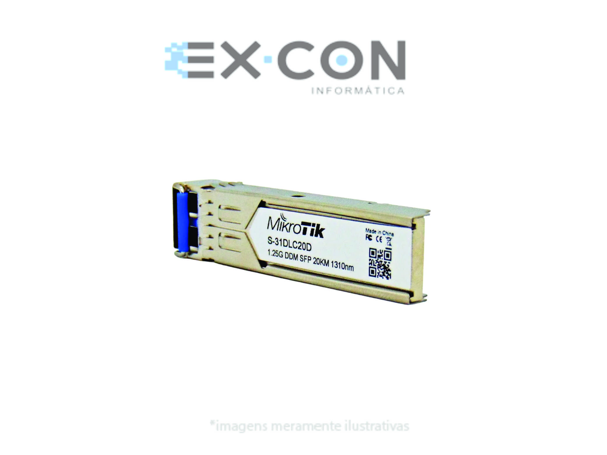 S-31DLC20D Módulo SFP (1,25G), 20KM, modo único